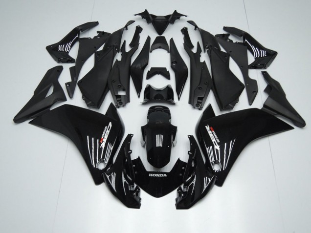 Black 2011-2013 Honda CBR250RR Fairings Black 2011-2013 Honda CBR250RR Fairings