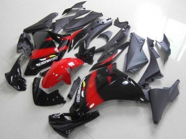 Black Red 2011-2013 Honda CBR250RR Fairings