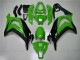 Green Black 2011-2015 Kawasaki Ninja ZX10R Fairings