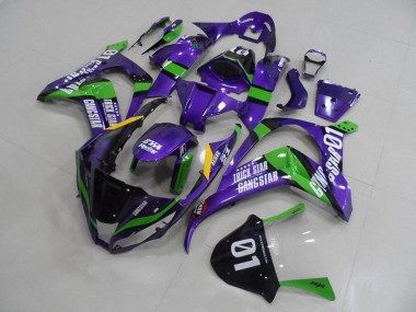 Purple Eva 2011-2015 Kawasaki Ninja ZX10R Fairings