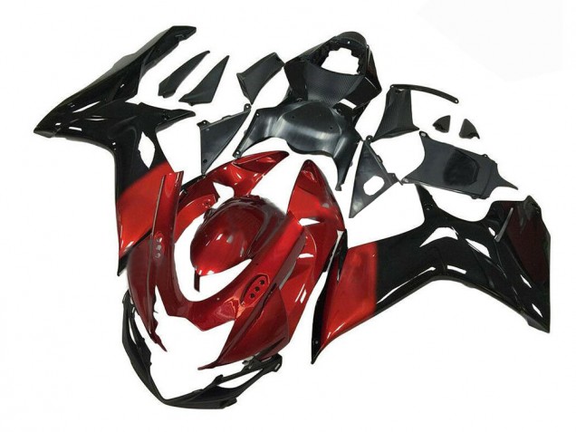 Red Black 2011-2020 Suzuki GSXR 600/750 Fairings Red Black 2011-2020 Suzuki GSXR 600/750 Fairings