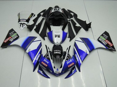 Blue Black Sterilgarda 2012-2014 Yamaha YZF R1 Fairings