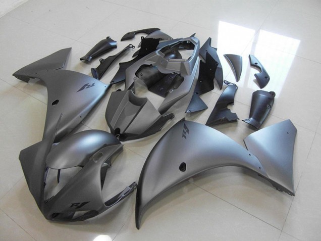 Dark Grey 2012-2014 Yamaha YZF R1 Fairings