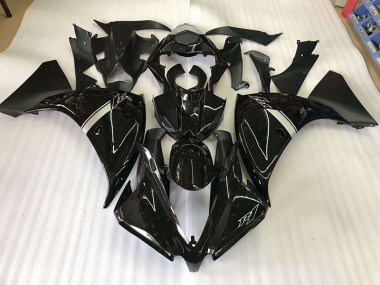 Glossy Black 2012-2014 Yamaha YZF R1 Fairings & Bodywork
