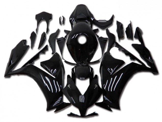 Glossy Black 2012-2016 Honda CBR1000RR Injection Fairings