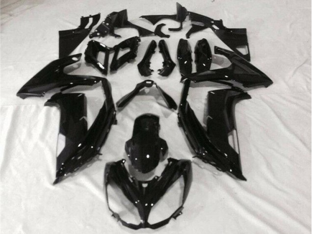 Glossy Black 2012-2016 Kawasaki Ninja EX650 Fairings & Bodywork