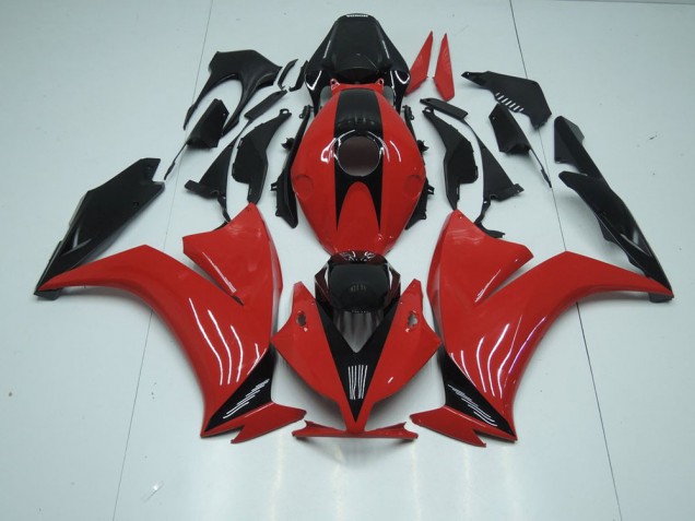 Red Black with No Decals 2012-2016 Honda CBR1000RR Fairings Red Black with No Decals 2012-2016 Honda CBR1000RR Fairings