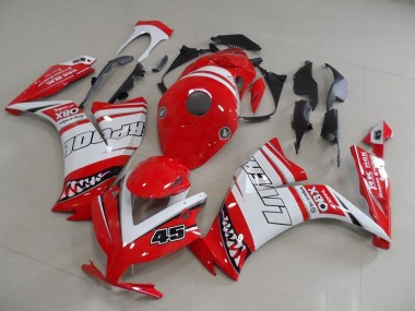 Red Liverpool 2012-2016 Honda CBR1000RR Fairings