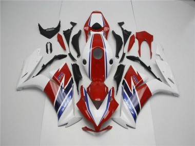 Red White Blue 2012-2016 Honda CBR1000RR Fairings