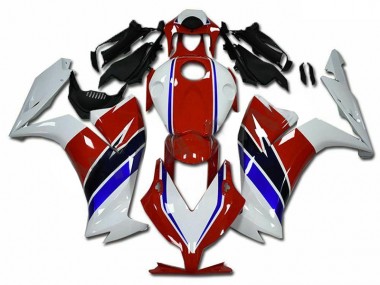 Red White 2012-2016 Honda CBR1000RR Injection Fairings