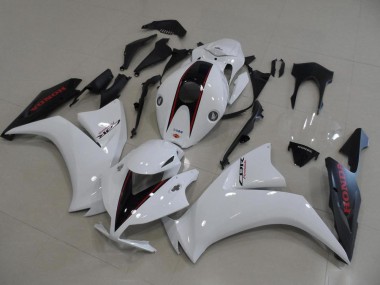 White and Matte Black OEM Style 2012-2016 Honda CBR1000RR Fairings