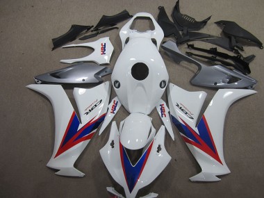 White Blue Hrcfireblade 2012-2016 Honda CBR1000RR Fairings