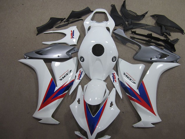 White Blue Hrcfireblade 2012-2016 Honda CBR1000RR Fairings