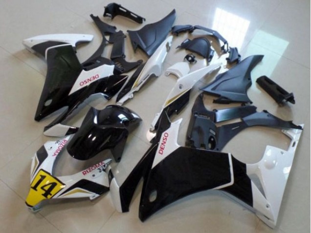Black White 2013-2015 Honda CBR500RR Fairings Black White 2013-2015 Honda CBR500RR Fairings