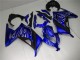 Blue White Black 2013-2016 Kawasaki Ninja EX300 Fairings