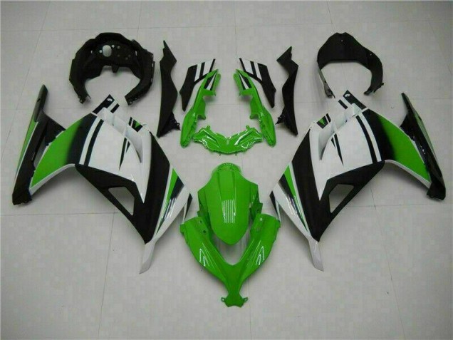 Green Black Silver 2013-2016 Kawasaki Ninja EX300 Fairings