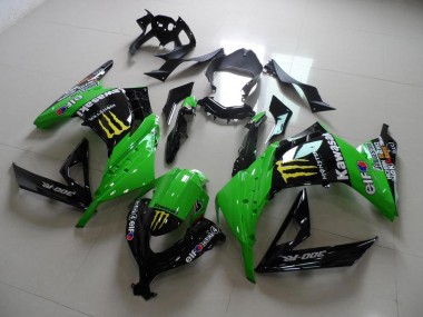 Green Monster 2013-2016 Kawasaki Ninja ZX300R Fairings