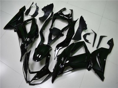 Glossy Black 2013-2018 Kawasaki Ninja ZX6R Fairings