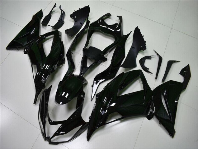 Glossy Black 2013-2018 Kawasaki Ninja ZX6R Fairings