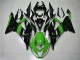 Green Black 2013-2018 Kawasaki Ninja ZX6R Injection Fairing Kit