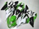 Green White Black 2013-2018 Kawasaki Ninja ZX6R Fairings