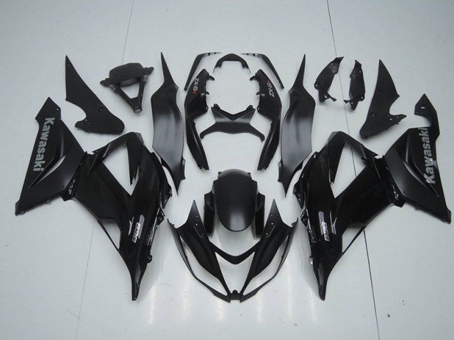 Matte Black 2013-2018 Kawasaki Ninja ZX6R Fairings Matte Black 2013-2018 Kawasaki Ninja ZX6R Fairings