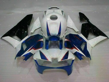 Blue White 2013-2019 Honda CBR600RR Fairings