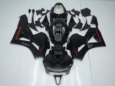 Glossy Black with Red Sticker 2013-2019 Honda CBR600RR Fairings