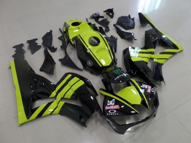 Green Black 2013-2019 Honda CBR600RR Fairings