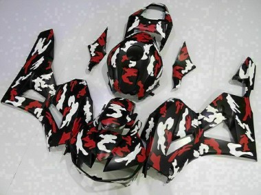 Red White Black 2013-2019 Honda CBR600RR Fairings