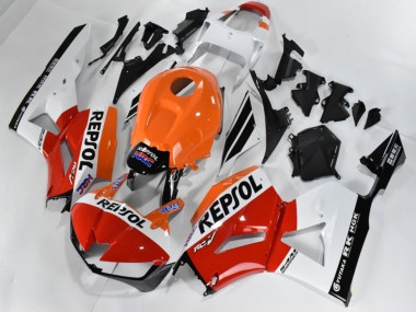 Red White Orange 2013-2019 Honda CBR600RR Fairings