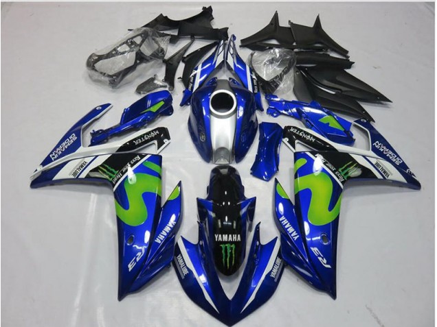 Movistar 2015-2018 Yamaha YZF R3 Fairings Movistar 2015-2018 Yamaha YZF R3 Fairings