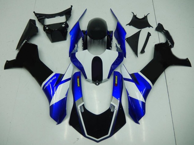 Black Blue 2015-2019 Yamaha YZF R1 Fairings
