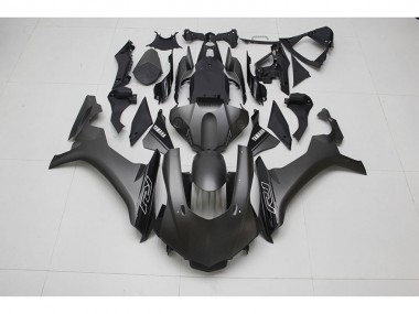 Grey Black 2015-2019 Yamaha YZF R1 Fairings