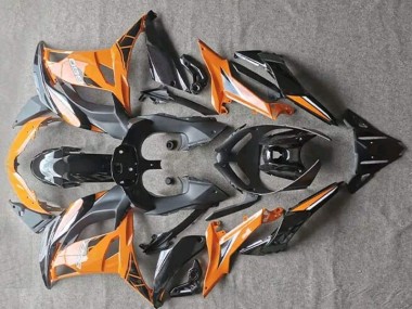 Glossy Orange Black 2017-2019 Kawasaki Ninja EX650 Fairings